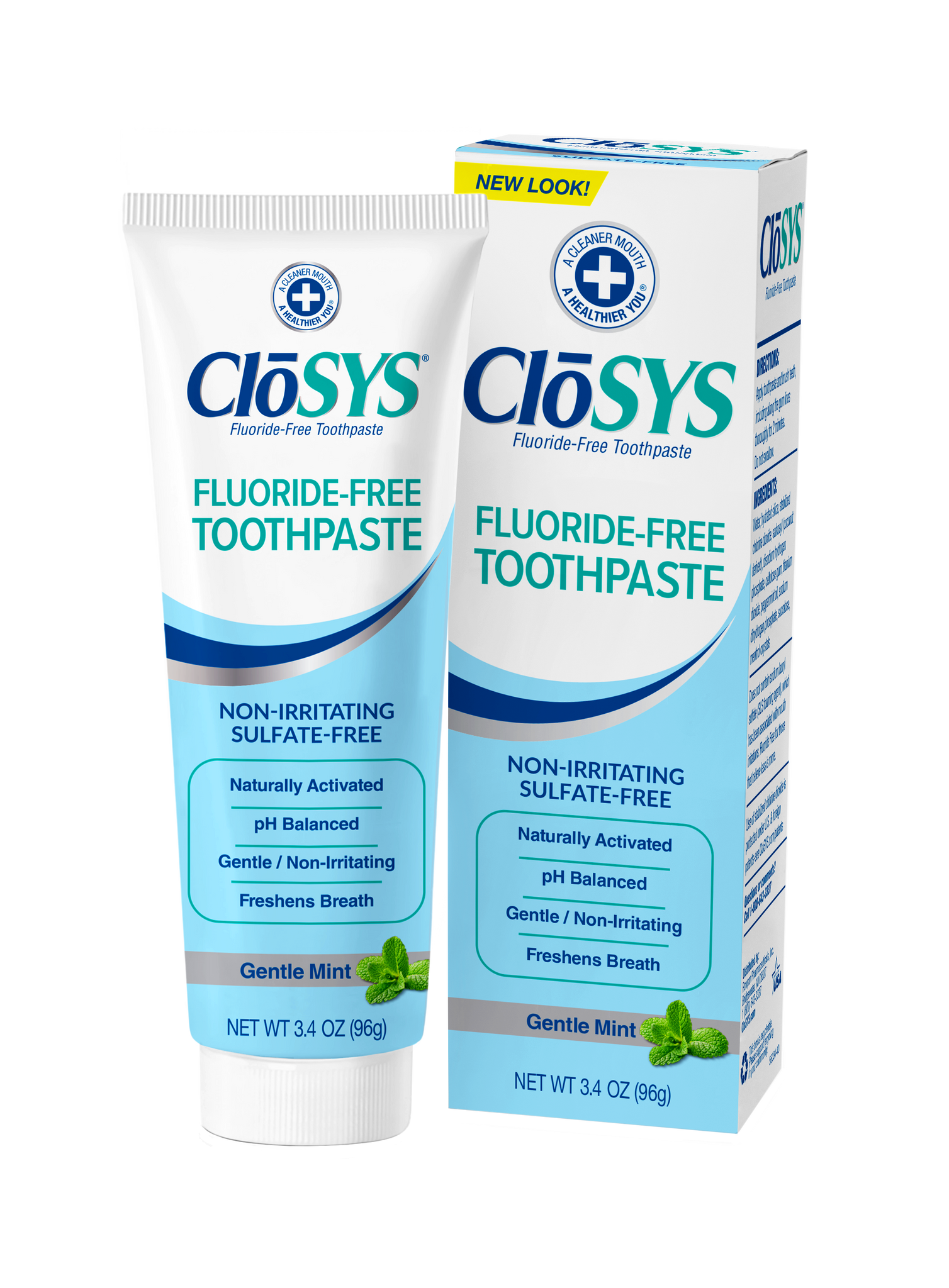 CloSYS Fluoride-Free Toothpaste